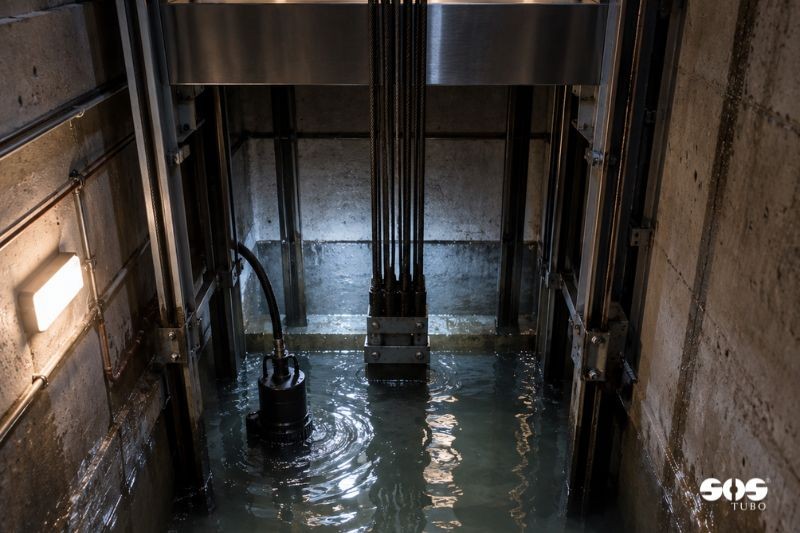 Água no fosso do elevador: o que o síndico precisa saber antes de chamar uma empresa.