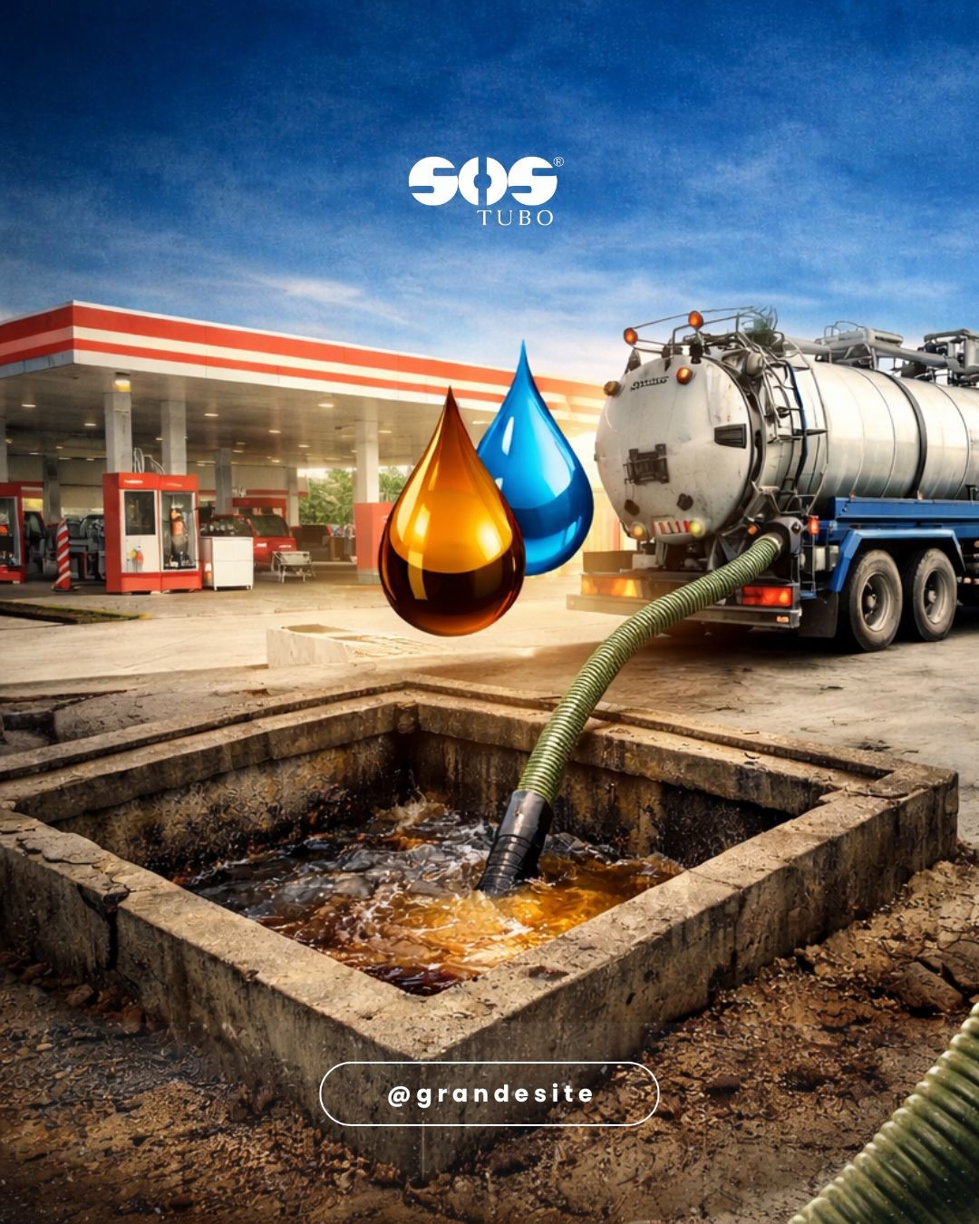 Limpeza de Caixa Separadora de Água e Óleo em Postos de Combustível com Alto Vácuo: Segurança, Eficiência e Conformidade Ambiental