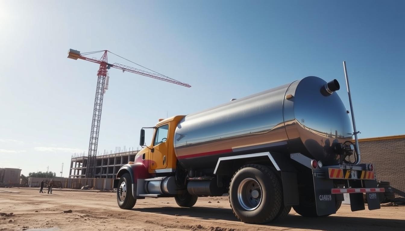 CAMINHÃO PIPA PARA OBRAS: MUITO ALÉM DO ABASTECIMENTO, UM ITEM ESSENCIAL DE SEGURANÇA.